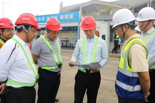謀發(fā)展，強(qiáng)管理|騰越建科集團(tuán)總裁丁杰視察海南分公司